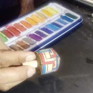 Spinning Top Coloring Workshop