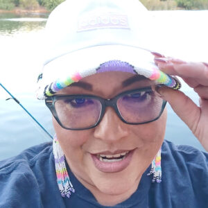 Beaded Baseball Cap with Esther Nystrom at NH Central @ NATIVE HEALTH Central | Phoenix | Arizona | United States