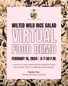 Virtual Cooking Demo: Wilted Wild Rice Salad @ Zoom