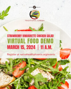 Virtual Cooking Demo: Strawberry-Vinaigrette Chicken Salad @ Zoom