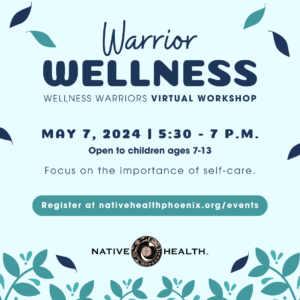 05-07-24 Warrior Wellness Virtual Workshop @ Zoom