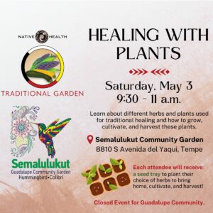Healing with Plants @ Semalulukut Community Garden | Tempe | Arizona | United States