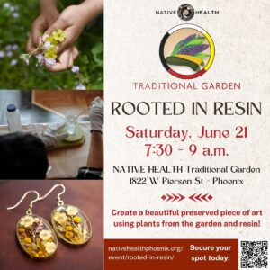 Rooted in Resin @ NATIVE HEALTH Traditional Garden | Phoenix | Arizona | United States