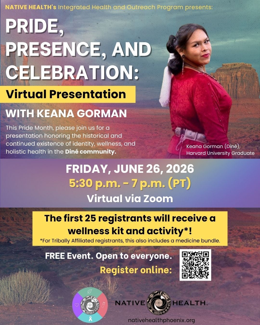 Pride, Presence, and Celebration with Keana Gorman - IHOP @ Virtual | Phoenix | Arizona | United States